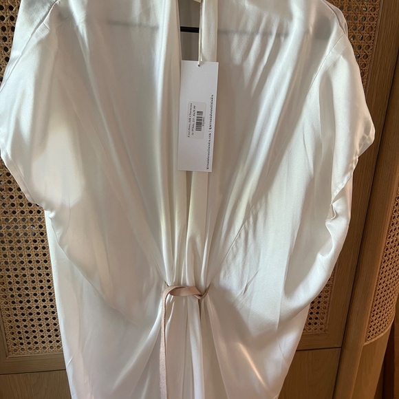 Miranda Bennett Studio Silk Knot Dress - Picture 4 of 5